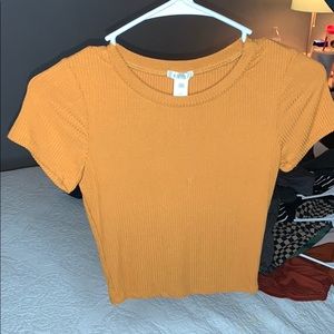 Orange shirt